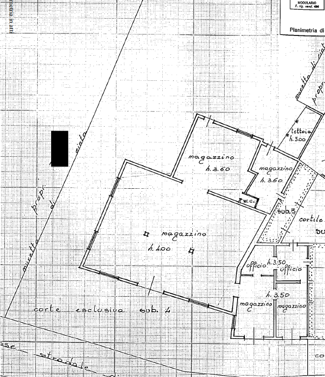 BONAVIGO (VR) - DUE MAGAZZINI IN ASTA IN VIA GUGLIELMO MARCONI 20